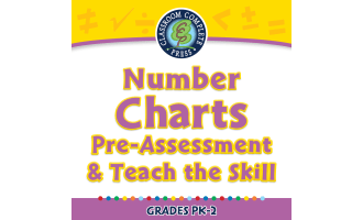 Algebra: Number Charts - Pre-Assessment & Teach the Skill - FLASH-PC