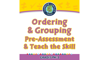 Algebra: Ordering & Grouping - Pre-Assessment & Teach the Skill - PC Software