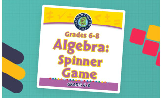 Algebra: Spinner Game - FLASH-MAC