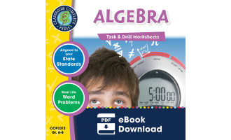 Algebra - Task & Drill Sheets Gr. 6-8