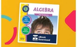 Algebra - Task Sheets Gr. 6-8