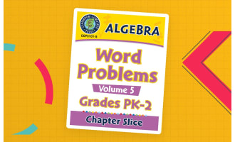 Algebra: Word Problems Vol. 5 Gr. PK-2
