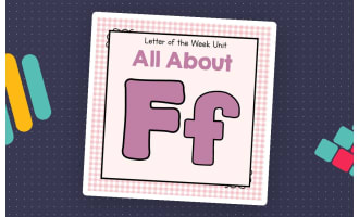 All About F - Letter of the Week Unit