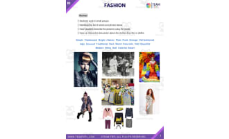 All About Fashion | Intermediate Lesson Plan