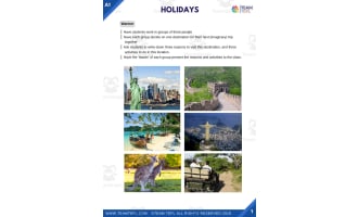 All About Holidays | Beginner Lesson Plan