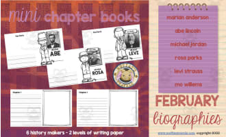 All About Influential Leaders | February Writing Packet