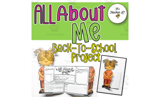 All About Me - Back To School Project Foldables