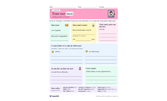 All about me!  - French Version
