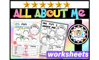 All About Me Kindergarten | All About Me Preschool