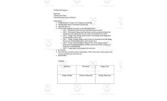 All About Me Squares | Back to School Icebreaker Activity