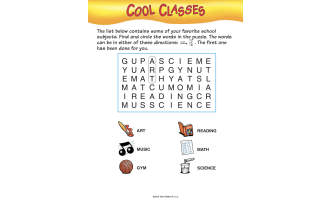 All About Me Word Search: Volume 1 Activity Book