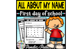 All About my Name Activity