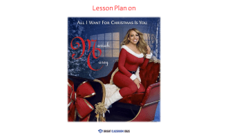 All I Want for Christmas Is You - 90' ESL Lesson Plan with Worksheet