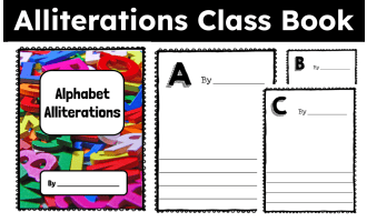 Alphabet Alliterations Book