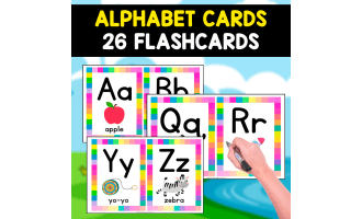ALPHABET CARDS | 26 FREE CARDS