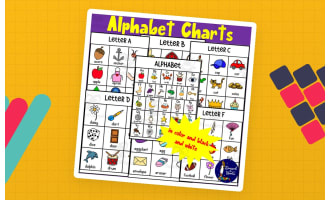 Alphabet Charts for Little Hands
