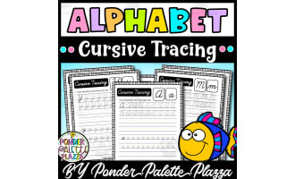 Alphabet Cursive Tracing - Alphabet Tracing Activity