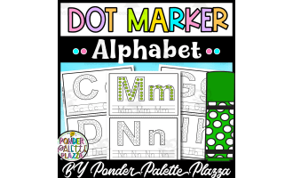 Alphabet Dot Marker and tracing Cards