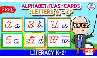 ALPHABET FLASHCARDS FOR KIDS - Letters A to Z
