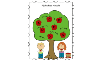 Alphabet Match Digital Game