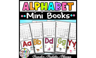 Alphabet Mini Books - Letter of the Week