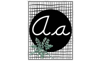 Alphabet Posters Set 1