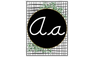 Alphabet Posters Set 3