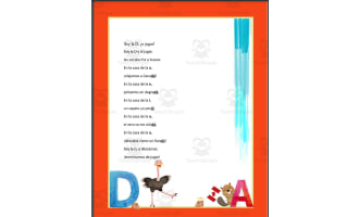 Alphabet Spanish Poetry: ¡Abrapalabra! Poemas para Aprender las Letras -D