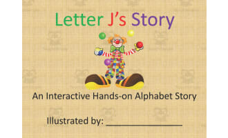 Alphabet Story Book | Letter J Interactive Book