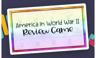 America in World War II Review Game