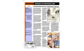 American Imperialism Article & Worksheet Set