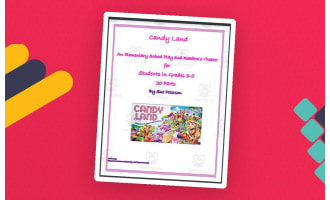 An Elementary School Play: Candy Land