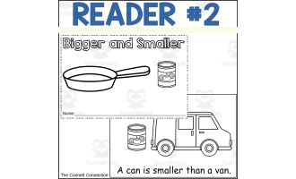 AN Words Emergent Reader: Bigger and Smaller