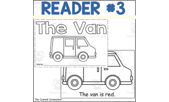 AN Words Emergent Reader: The Van