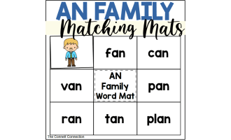 AN Words Matching Mats