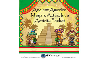 Ancient America : Mayan, Aztec, Inca Activity Packet