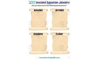 Ancient Egyptian Jewelry Activity