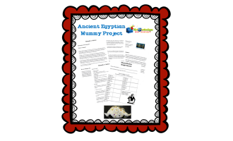 Ancient Egyptian Mummy Project - Mummify a CHICKEN! - EBOOK