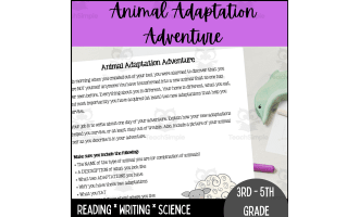 Animal Adaptation Adventure