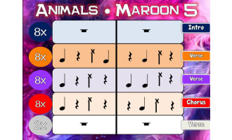 Animals, Maroon 5 (**BEGINNING BUCKET DRUMMING!**)