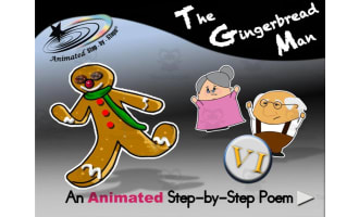 Animated Poem: The Gingerbread Man VI