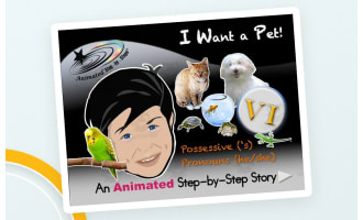 Animated Story: I Want a Pet - Possessive + Pronoun Practice