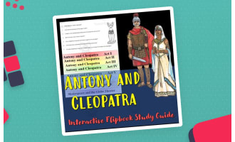 Antony and Cleopatra Flipbook Study Guide