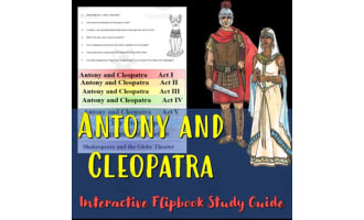 Antony and Cleopatra Flipbook Study Guide