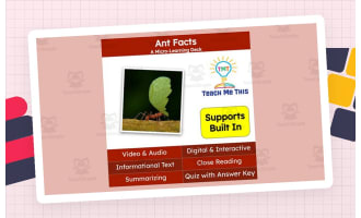 Ants | Interactive Science Lesson | Micro-Learning Deck