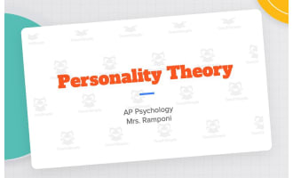 AP Psychology Lecture Slides: Personality Theory