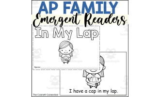 AP Words Emergent Reader: In My Lap