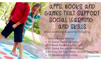 Apps., Books and Games That Support Social Learning And Skills