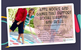Apps., Books and Games That Support Social Learning And Skills