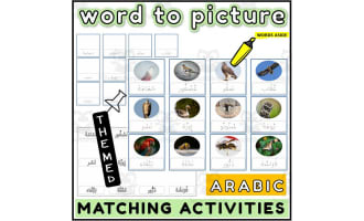 Arabic Word to Picture Activities Flashcards 1